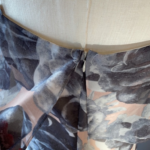 NWT ALI & JAY spaghetti straps,  high low, fit & flare sundress. Dressy, casual - Picture 8 of 15